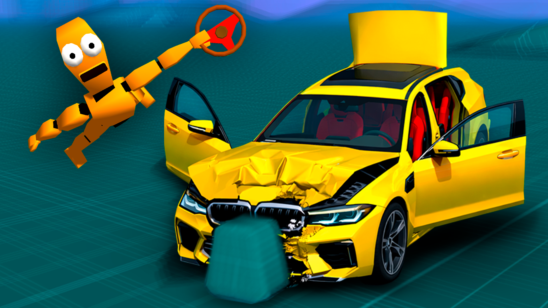 BMG: Ragdoll Car Race