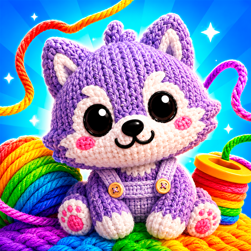Knit Loop: Yarn Jam Puzzle - Logic Puzzles puzzle game thumbnail