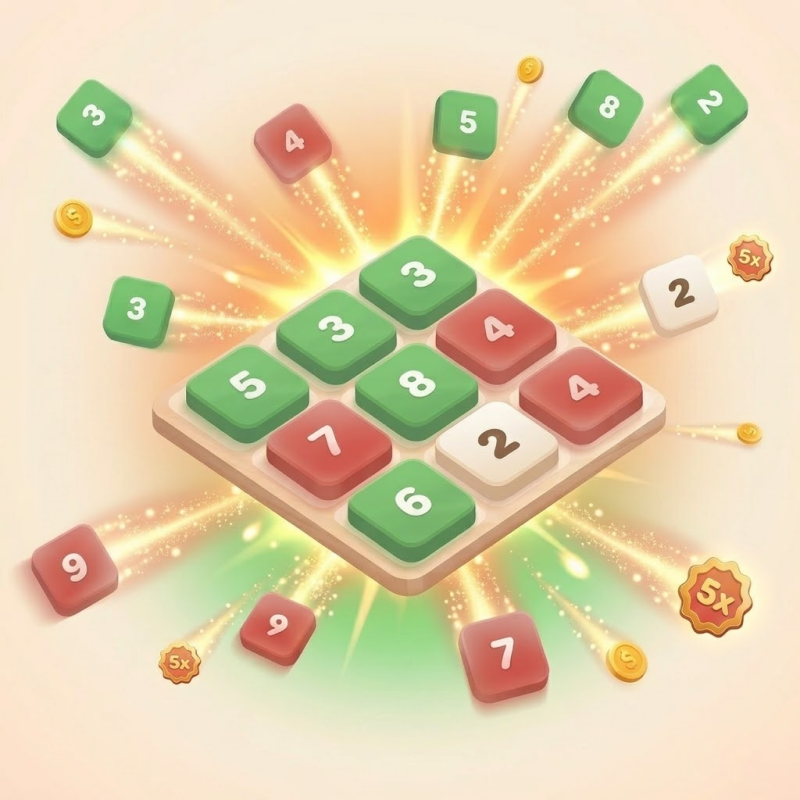 SUM+SUM - Math Games puzzle game thumbnail