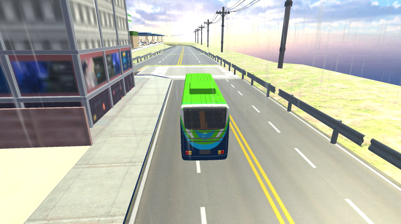 Police Bus Simulation screenshot 1