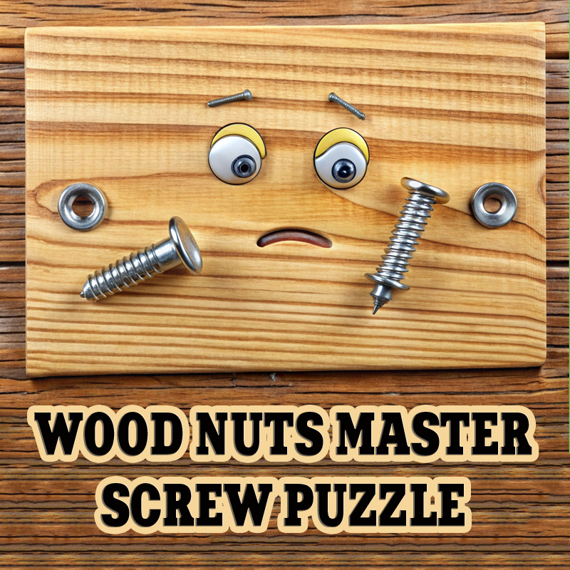 Wood Nuts Master: Screw Puzzle - Brain Games puzzle game thumbnail