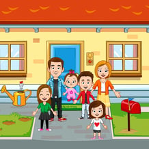 My Town Home: Family Playhouse