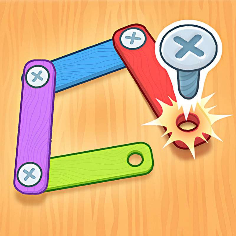 Screw Out Jam Puzzle - Brain Games puzzle game thumbnail