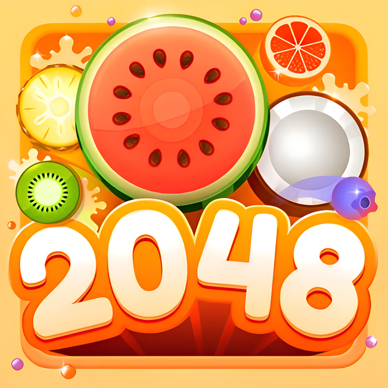 Merge Balls Shooter 2048 Connect Fruits - Puzzle Games puzzle game thumbnail