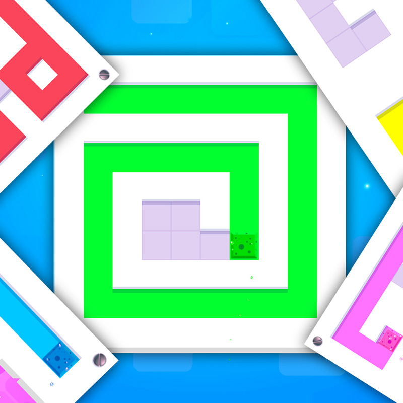 Puzle de Esponjas Pintadas: miniatura del juego de puzzles de Puzles de lógica