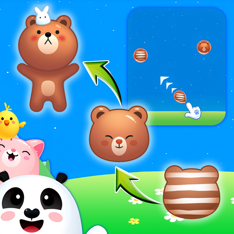 Animal Merge - Animals puzzle game thumbnail