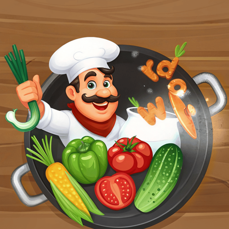 Cooking Letters - Word Search game thumbnail