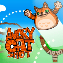 Angry Cat Shot