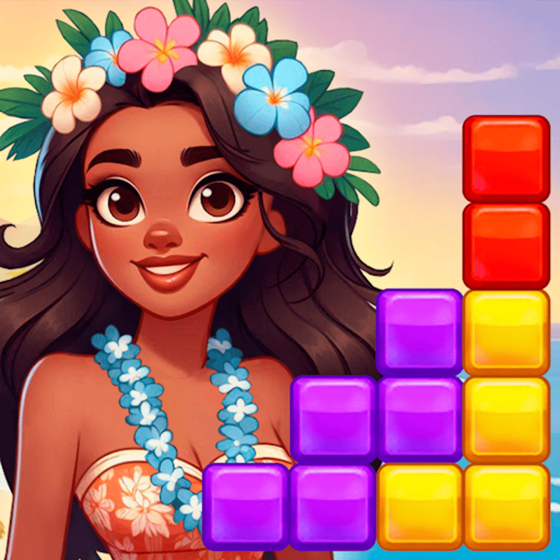 Block Puzzle Tropical Story - Blocks puzzle game thumbnail