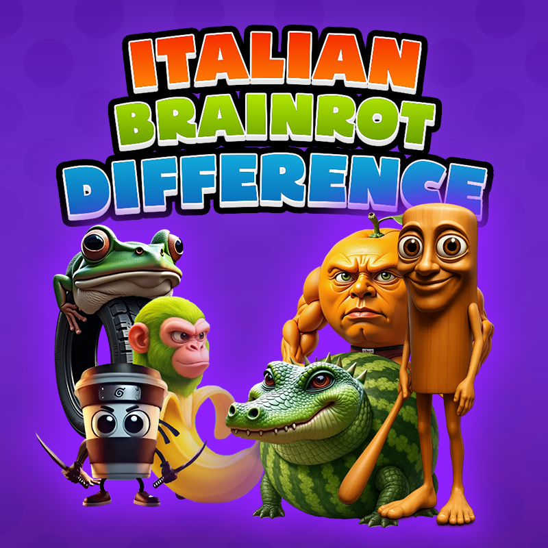 Italian Brainrot Difference - Hidden Object puzzle game thumbnail