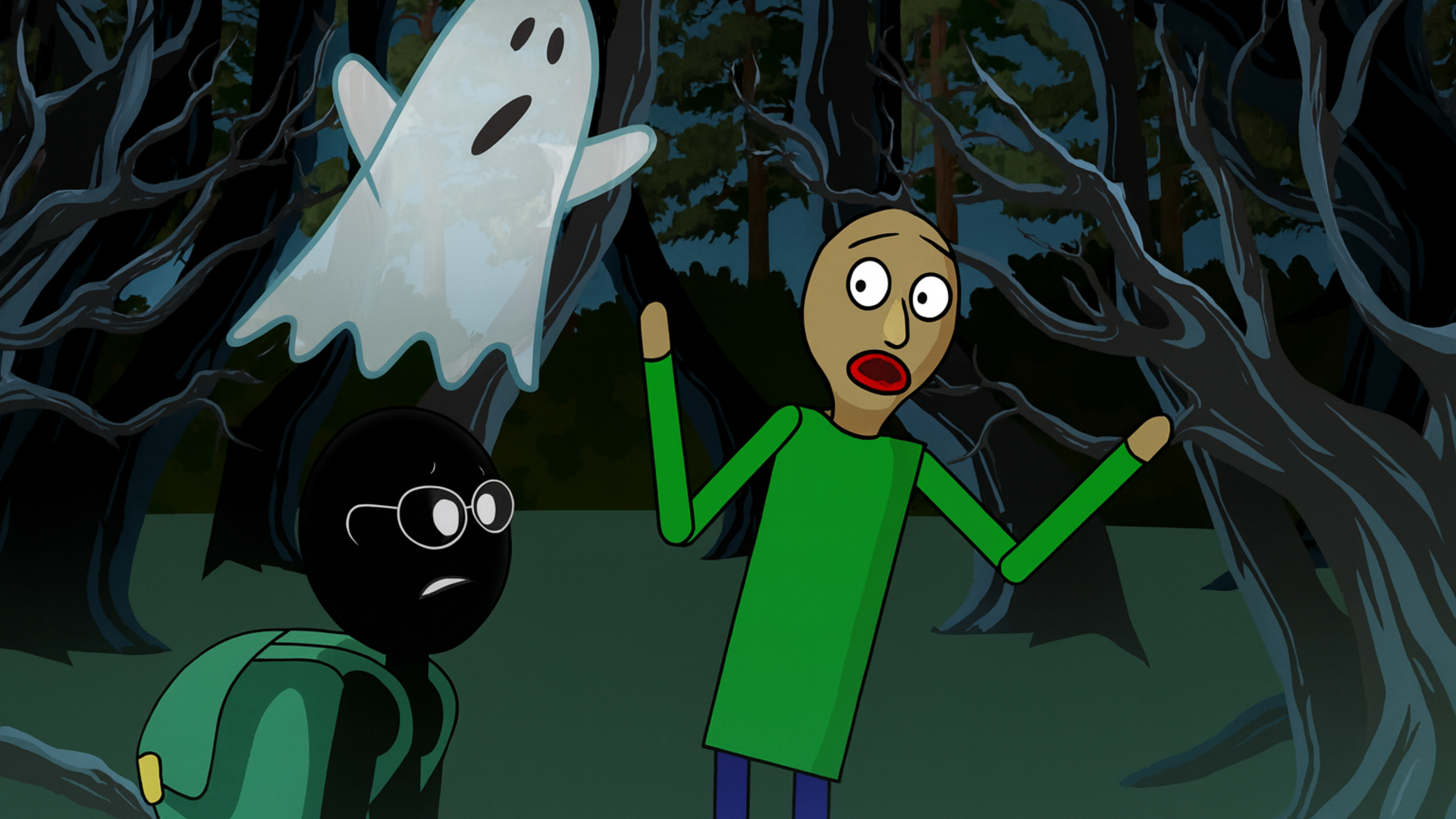 Baldi in the forest Coverbild