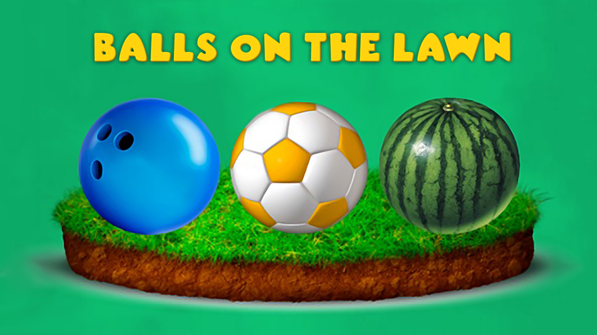 Balls on the lawn Coverbild
