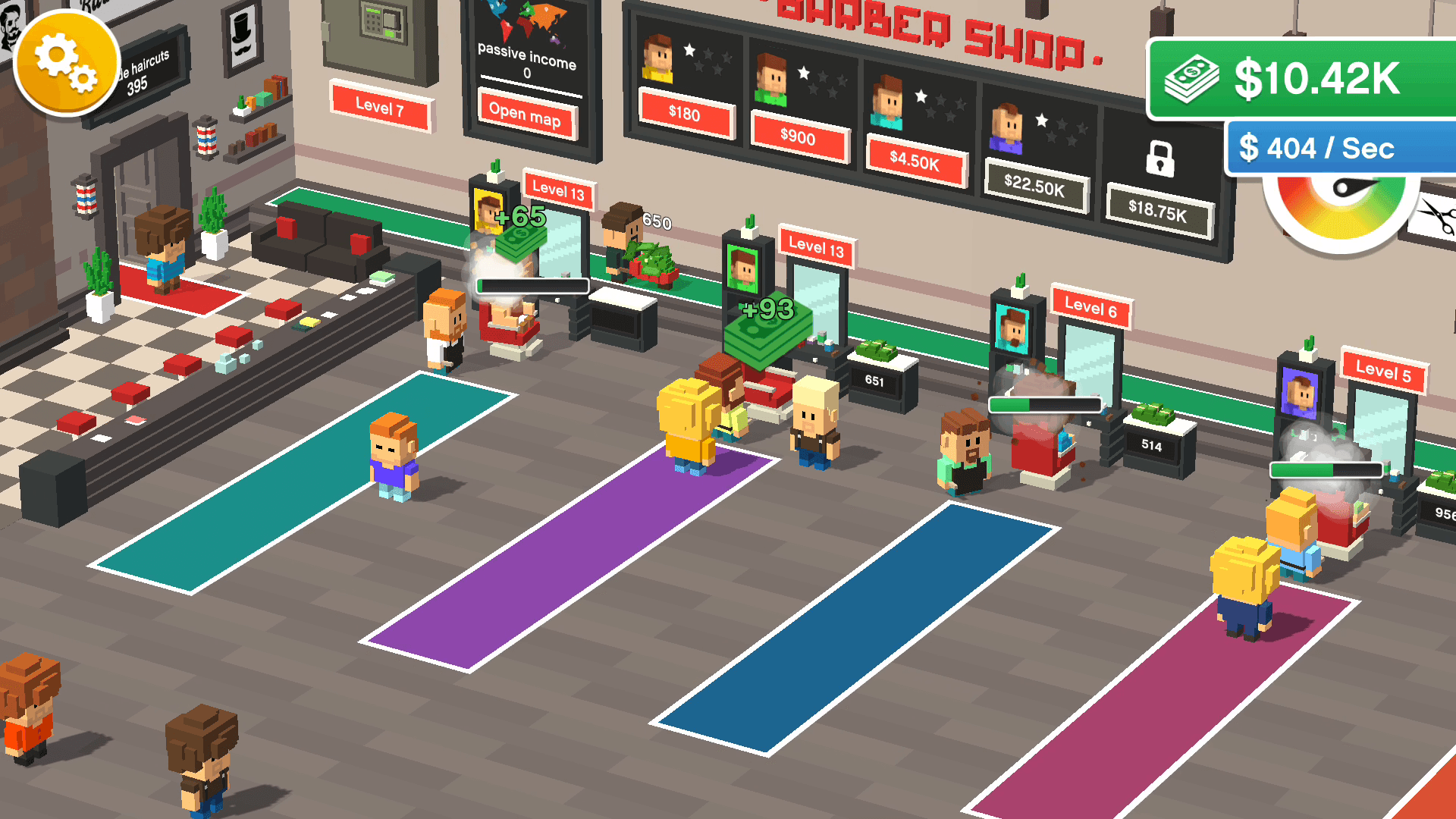 Barbershop: Simulator