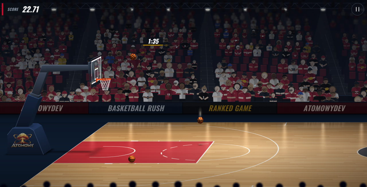 Basketball Rush screenshot 1