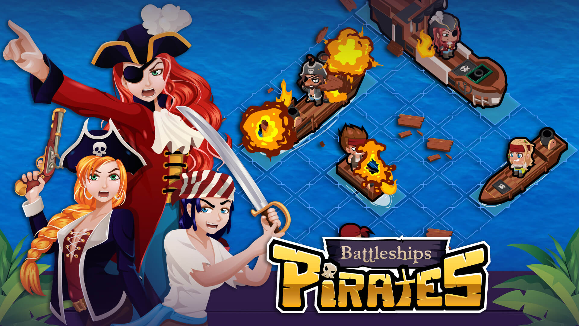 Battleships Pirates cover art