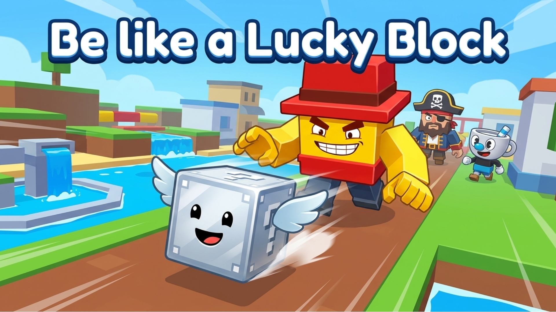 Imagen de portada de Be like a Lucky Block