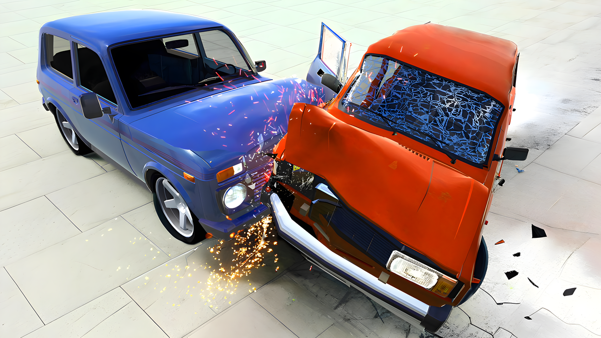 Copertina di Beam Drive Car Crash Test Simulator