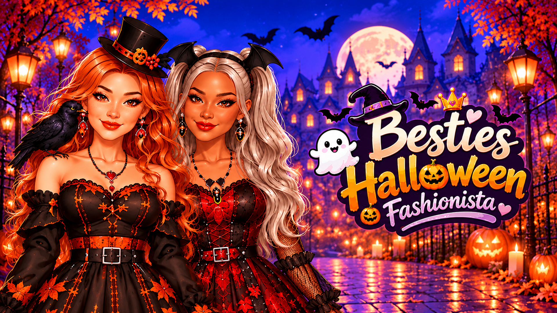 Besties Halloween Fashionista cover art