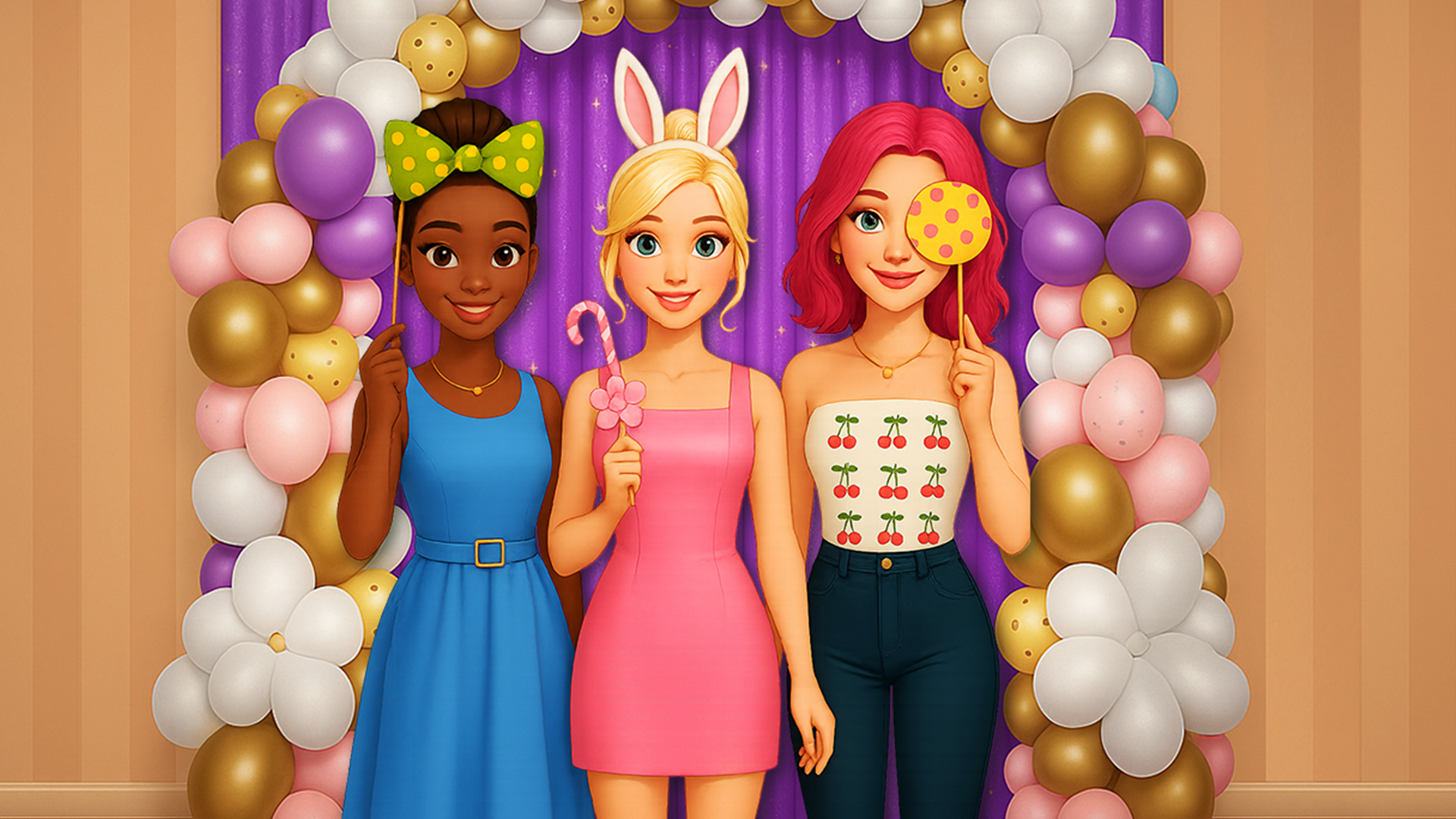 Imagen de portada de BFF Easter Photobooth Party