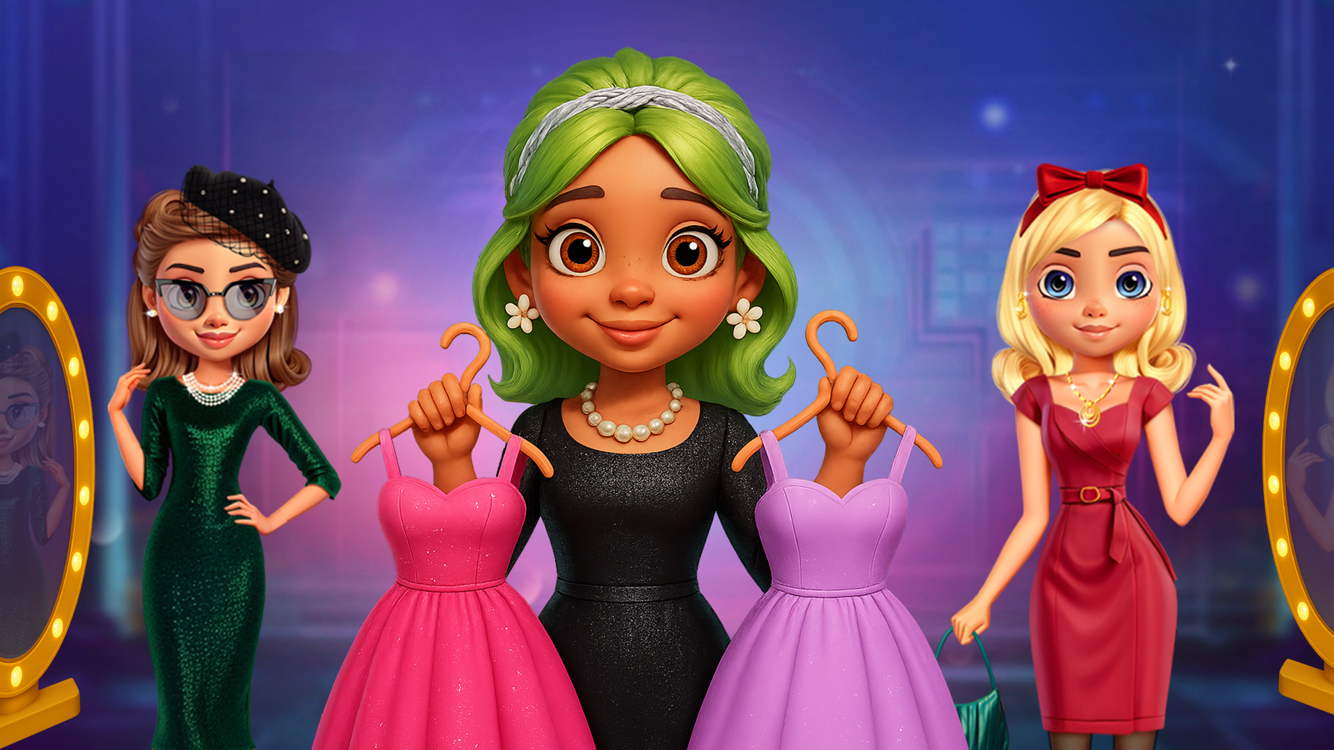 Imagen de portada de BFFs Retro Time Travel Fashion