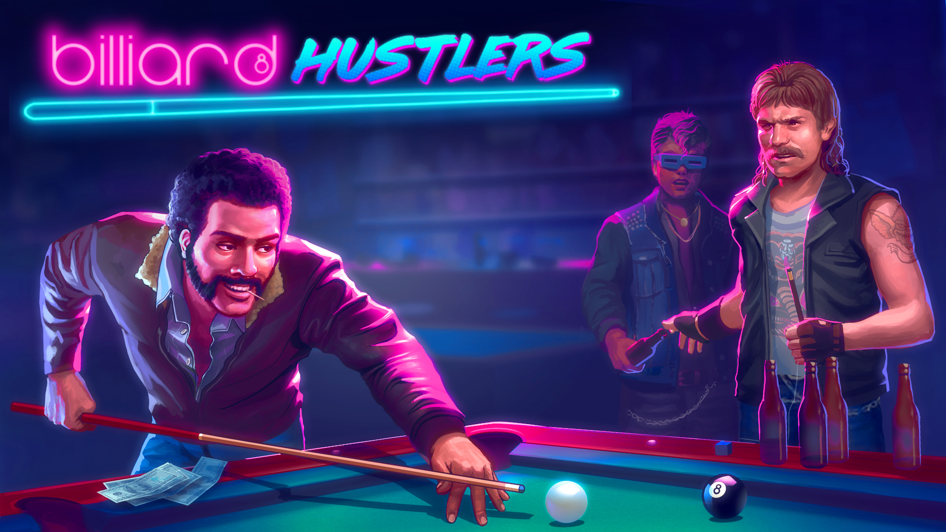 Billiard Hustlers cover art