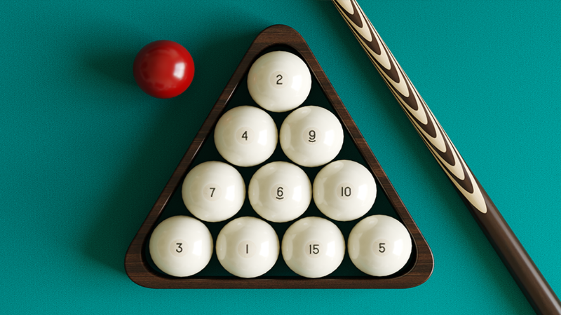 Billiards 3D: Russian Pyramid game artwork