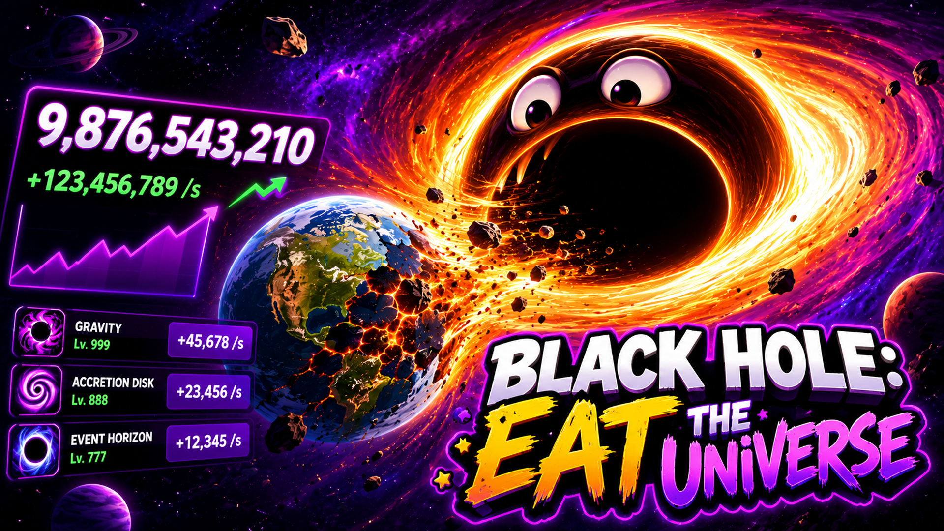 Black Hole: Eat the Universe cover art