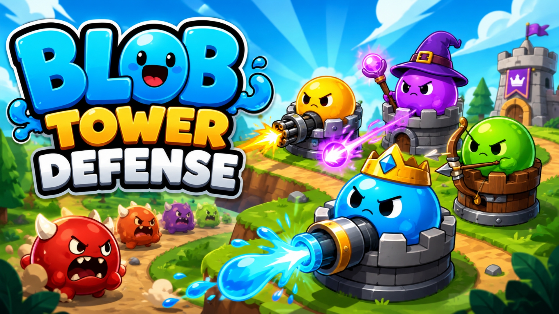 Imagen de portada de Blob Tower Defense