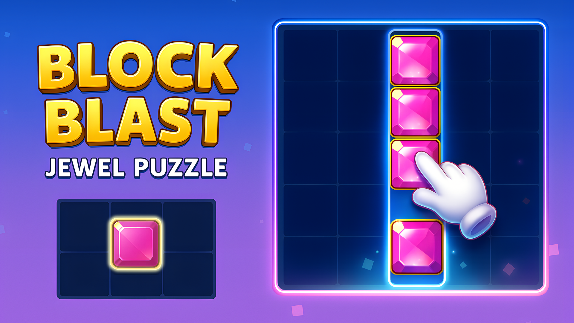 Block Blast jewel puzzle game artwork