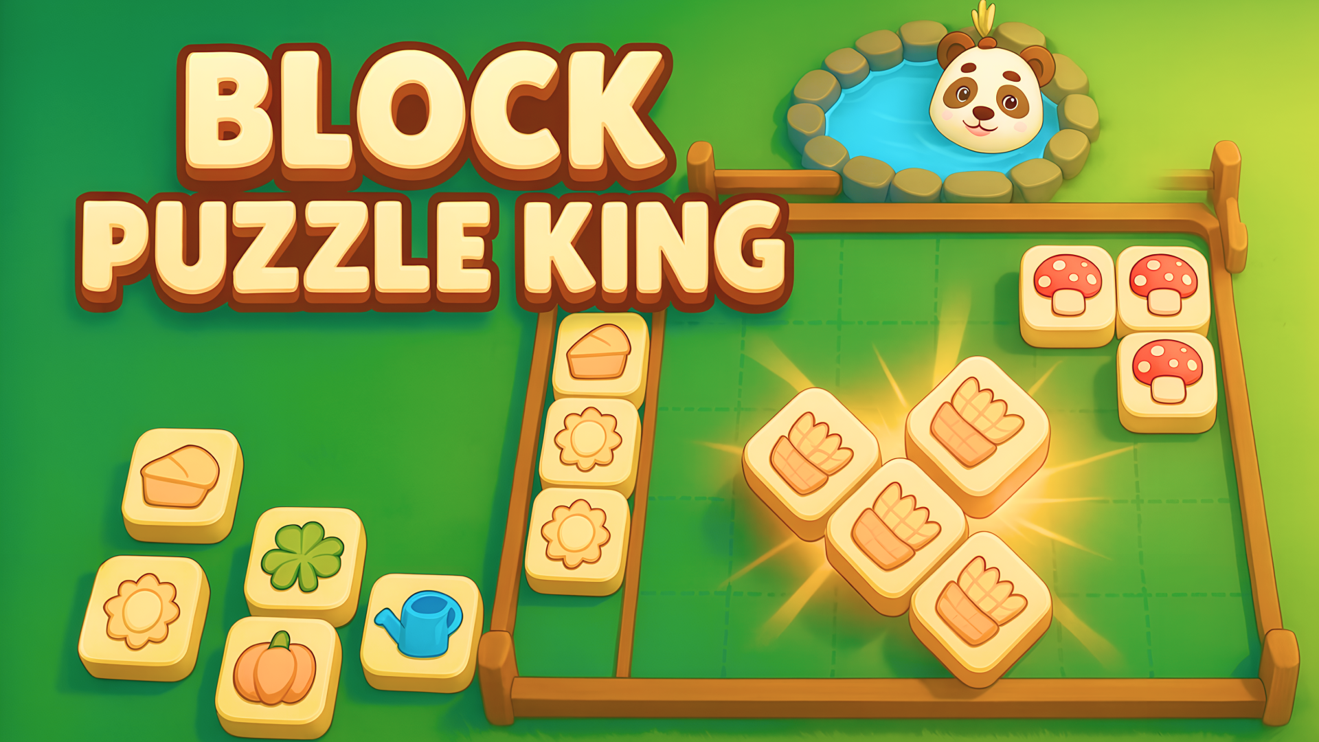 Arte da capa de Block Puzzle King