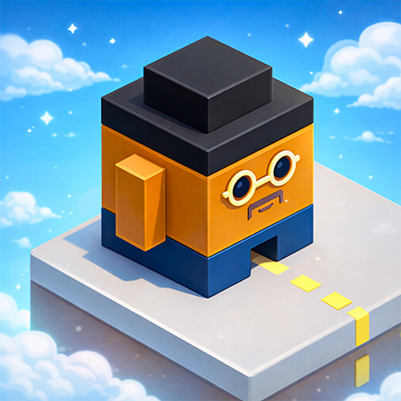 Blocky Road Casual Fun Game