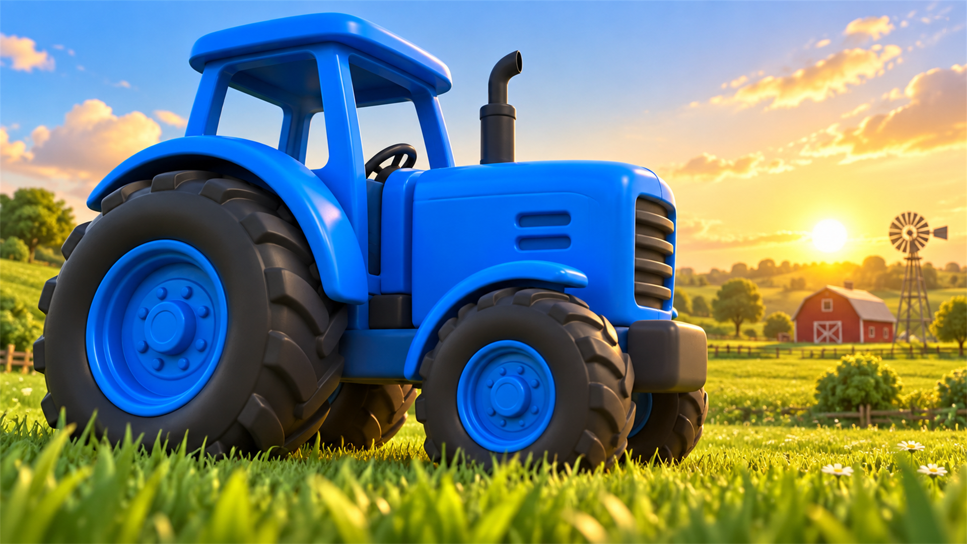 Blue Tractor game thumbnail