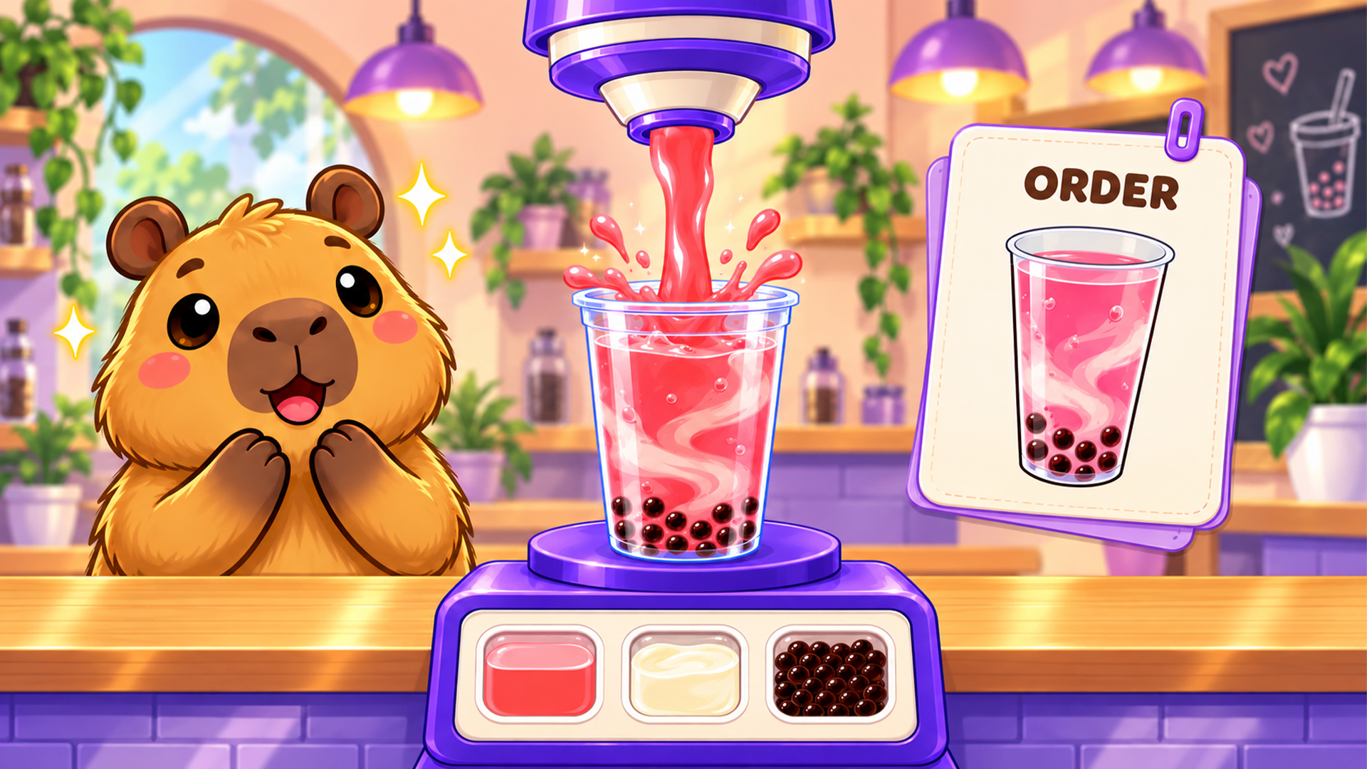 Boba: Bubble Tea DIY Drink Simulator