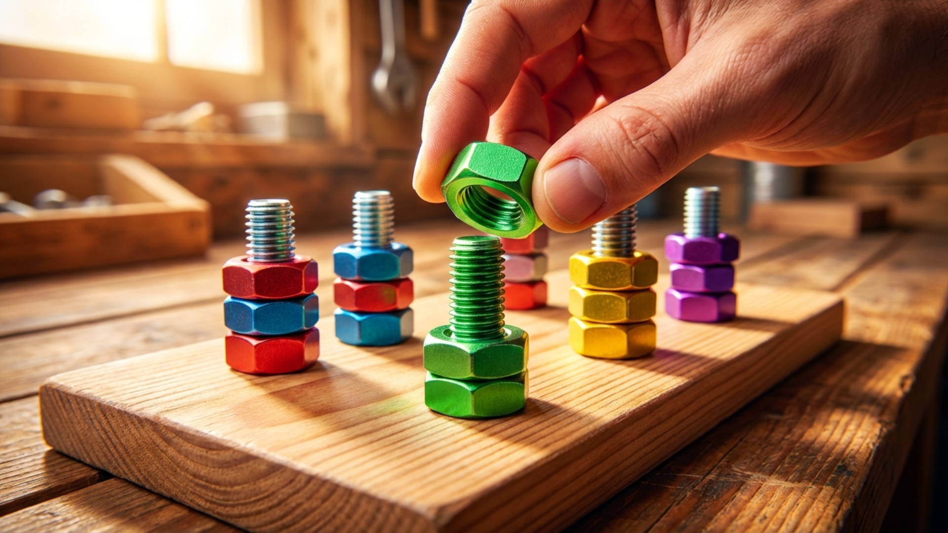 Copertina di Bolts and nuts sorting