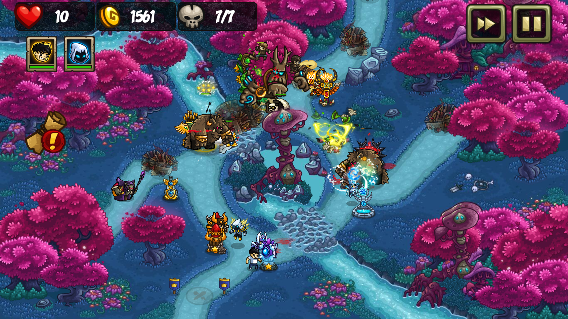 Booblyc TD: Card Tower Defense screenshot 3