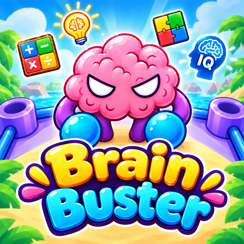Brain Buster: Multiplayer Math Puzzle Game - Arcade puzzle game thumbnail