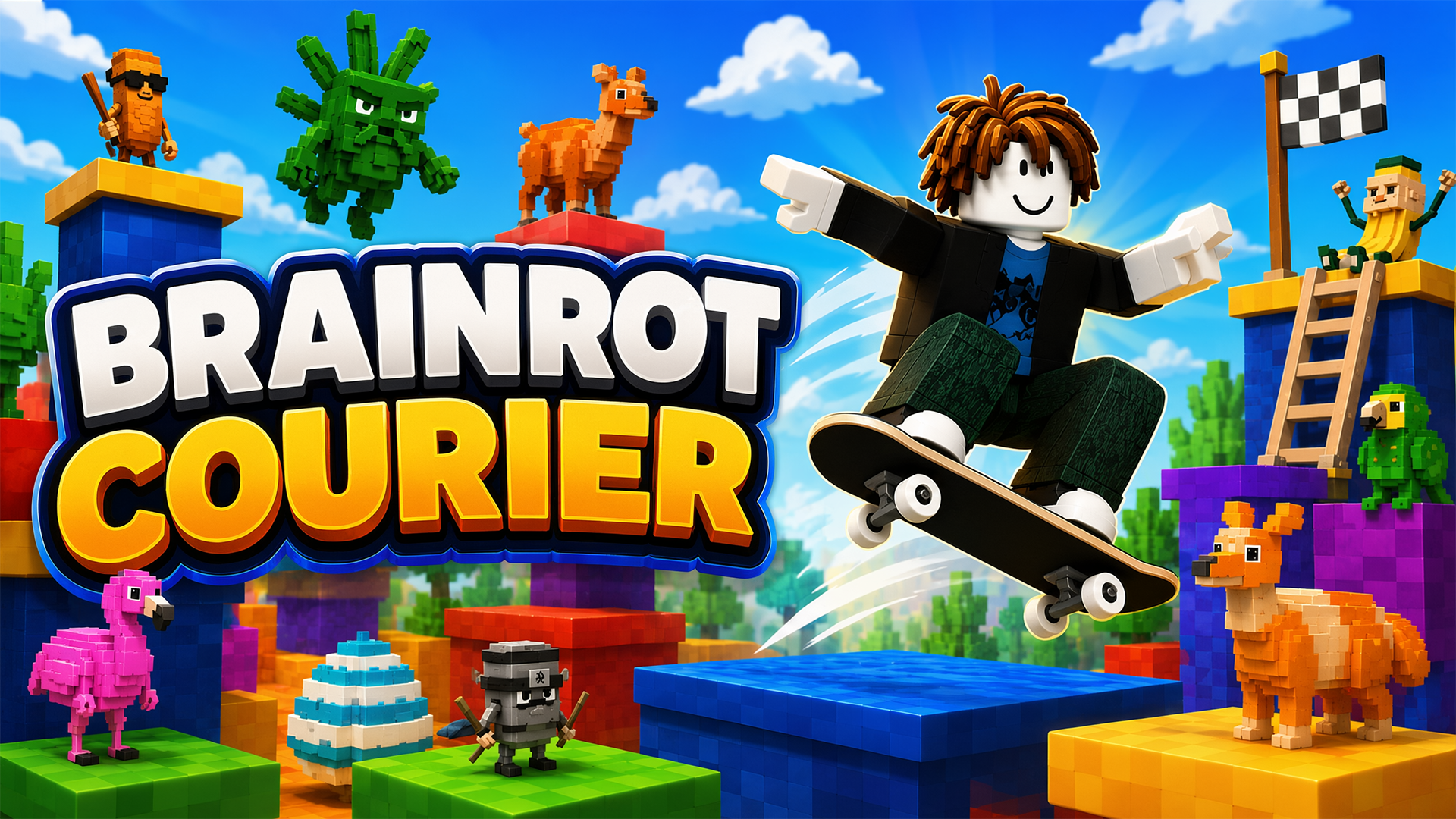 Imagen de portada de Brainrot Courier
