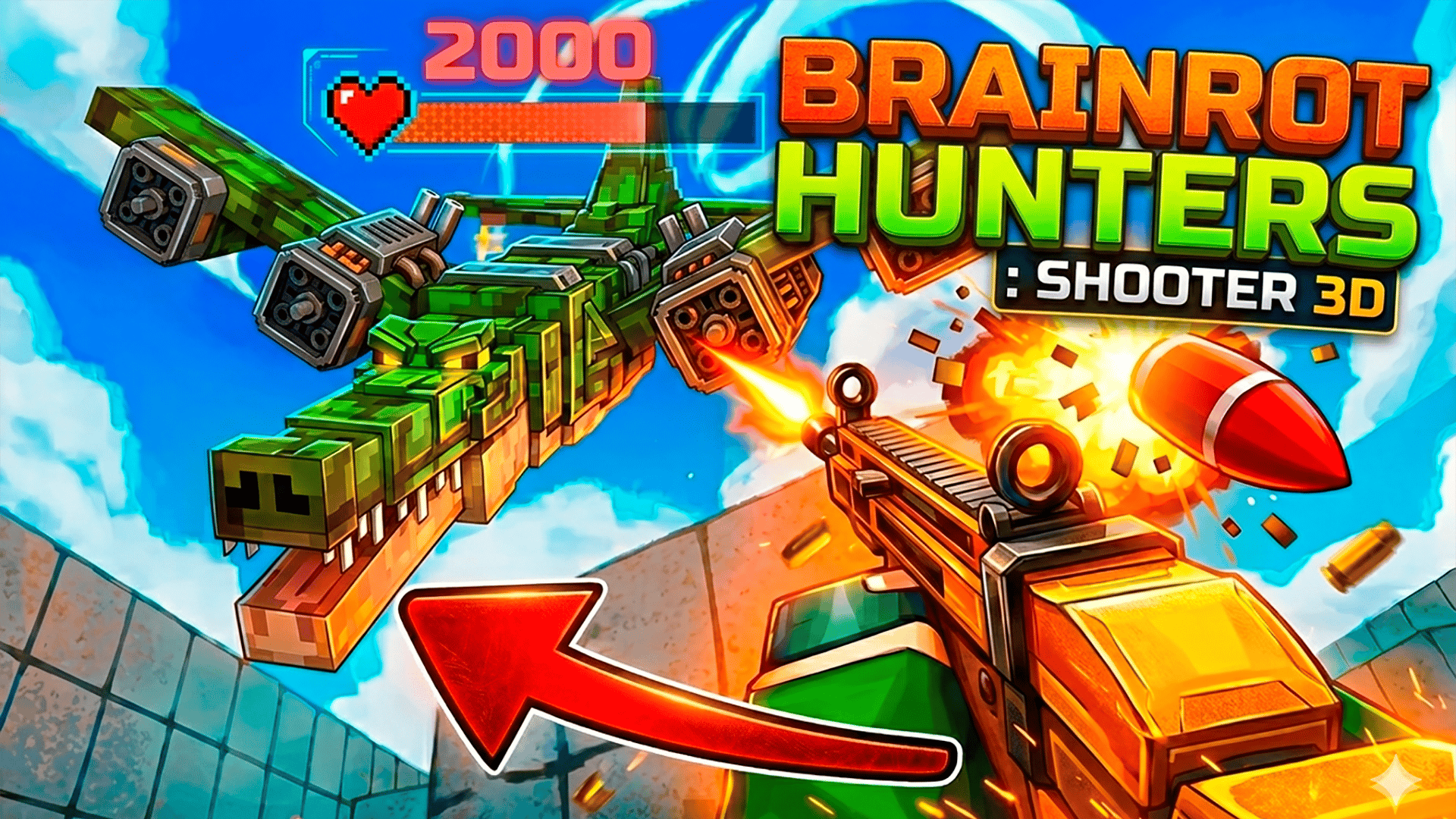 Visuel de Brainrot Hunters: Shooter 3D