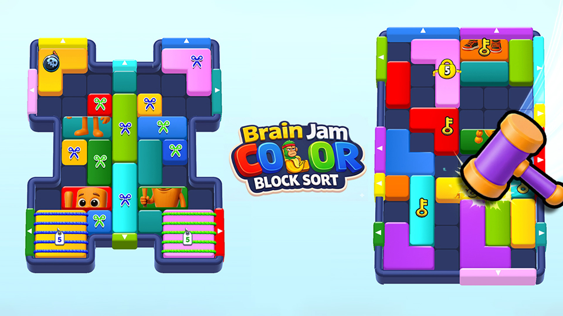 Brainrot Jam: Color Block Sort