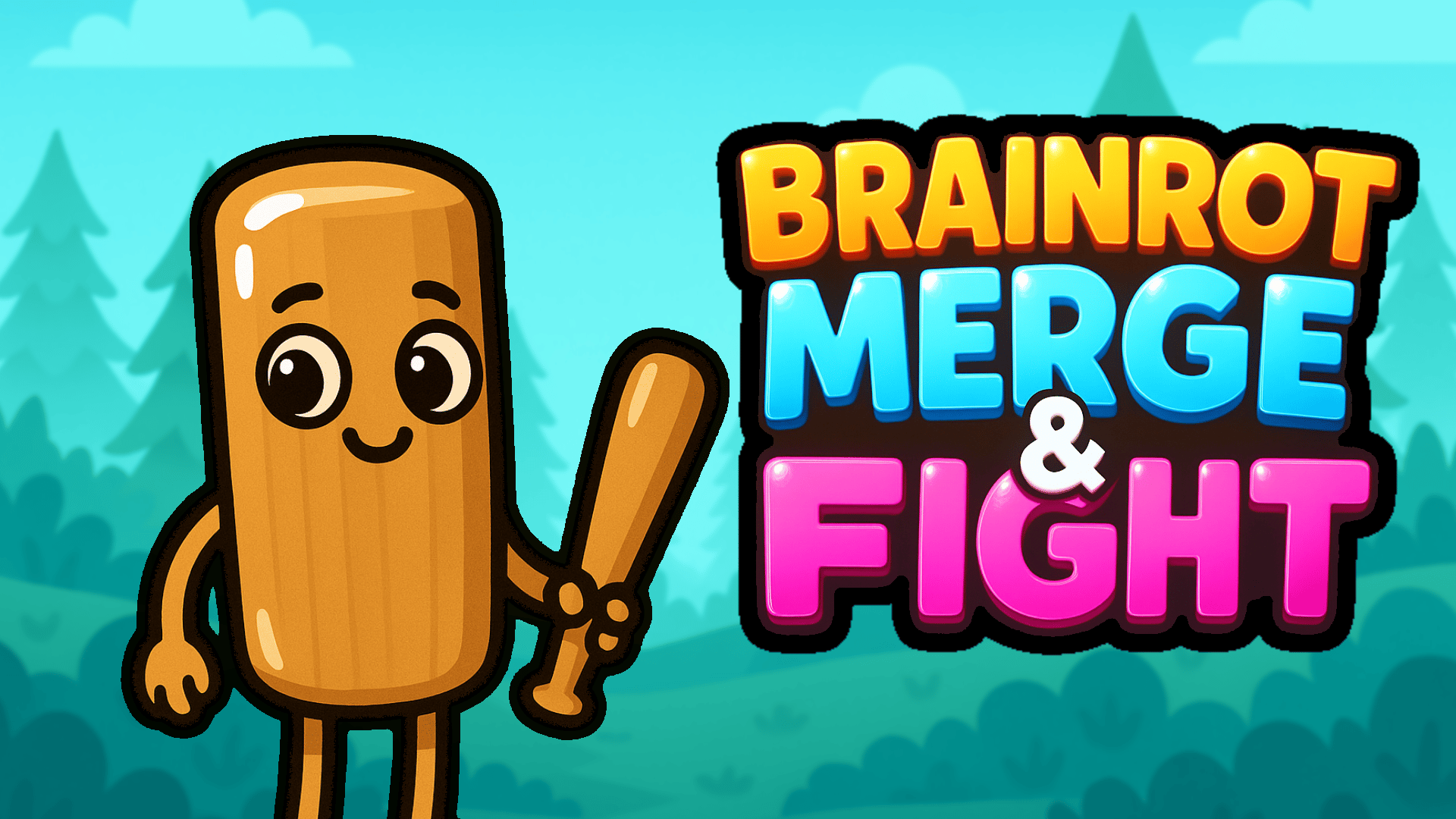 Copertina di Brainrot Merge & Fight