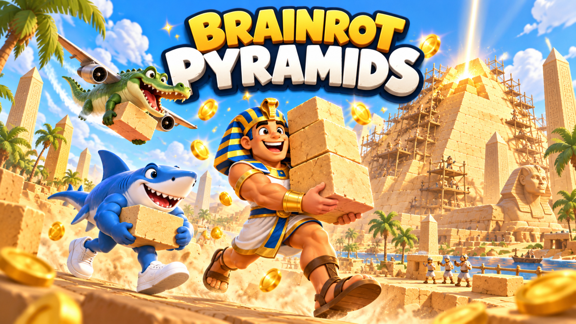 Okładka Brainrot Pyramids