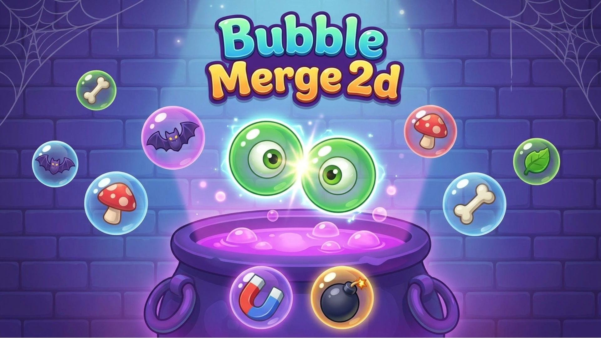 Bubble Merge 2d