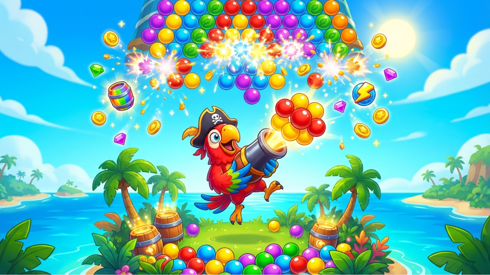 Gambar sampul Bubble Shooter Island Quest