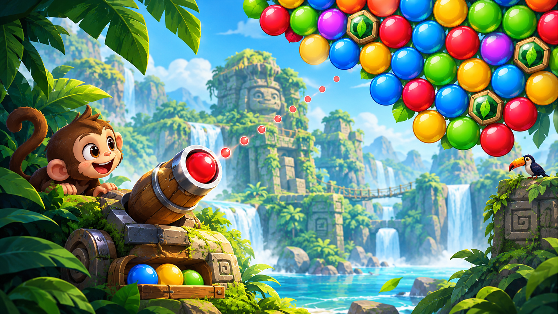 Bubble Shooter: Jungle Adventure