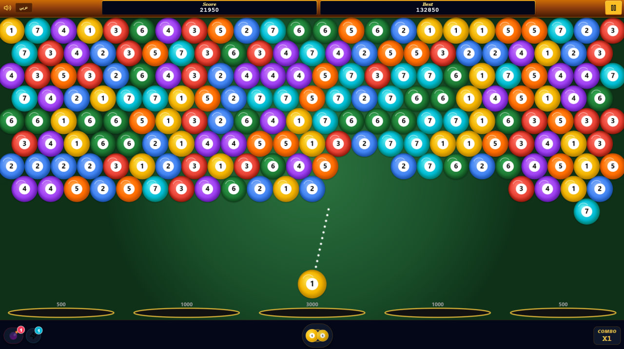 BUBBLE SHOOTER! screenshot 1