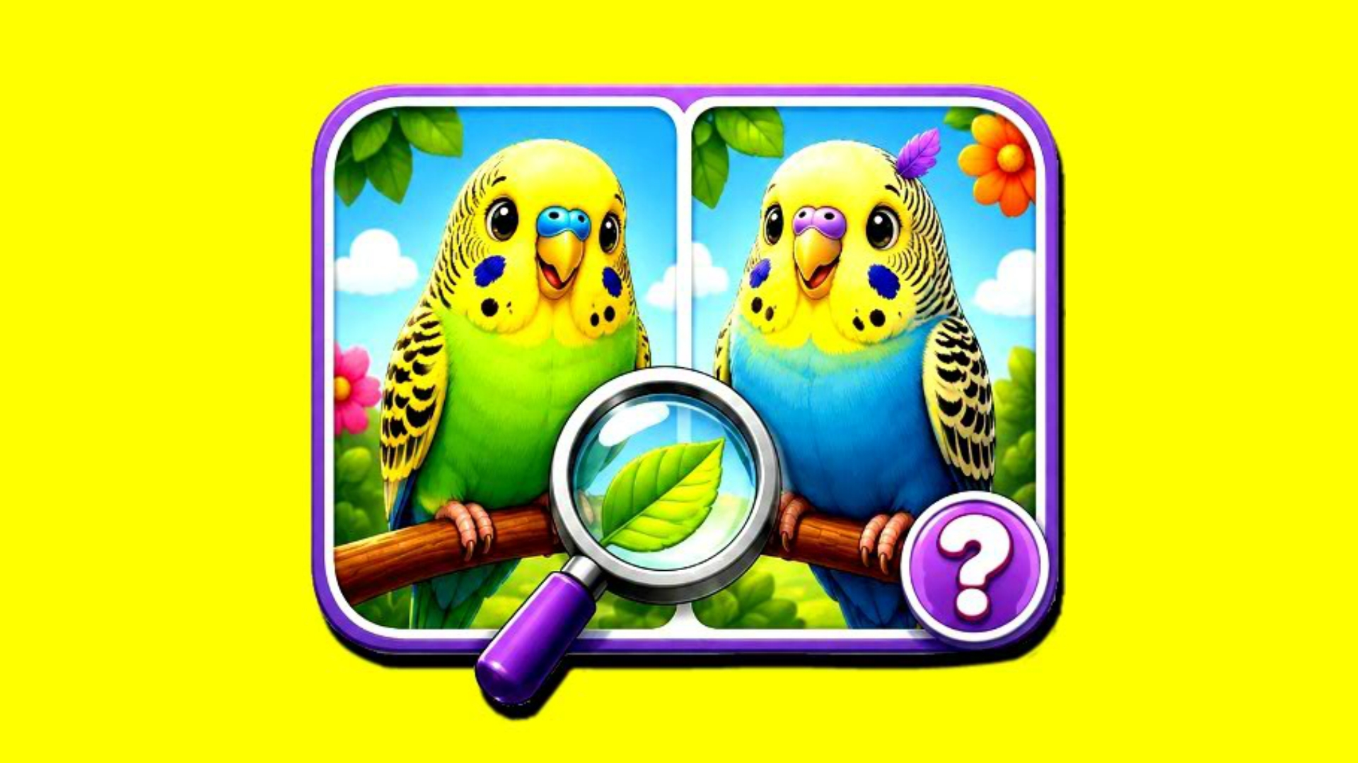 Okładka Budgie Spot the Difference