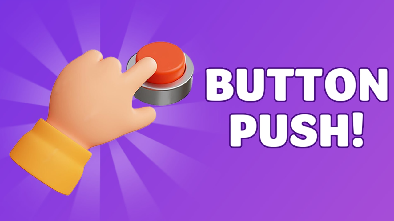 Arte da capa de Button Push!