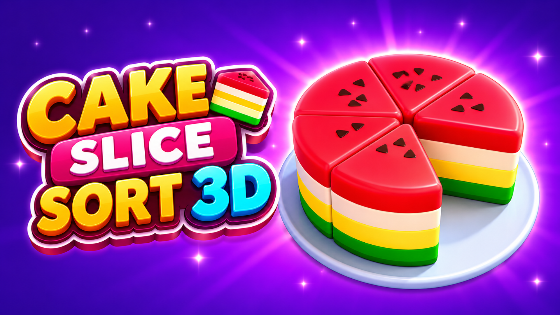 Copertina di Cake Slice Sort 3D
