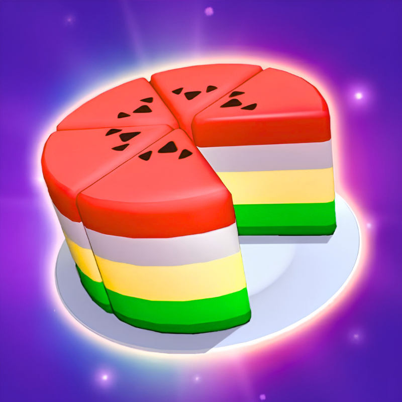 Cake Slice Sort 3D