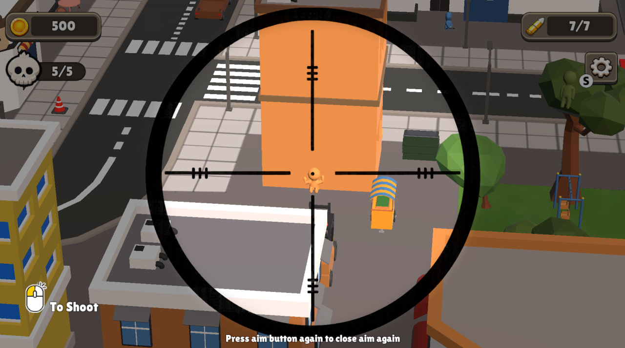 Camo Sniper 3D: Color Shooter screenshot 2